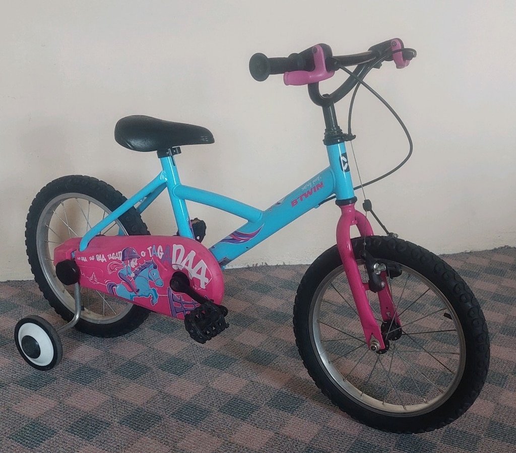 16 JANT KIZ ÇOCUK BISIKLETI DECATHLON BTWIN - 4