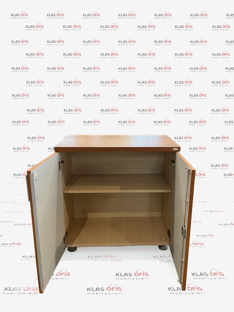 KLAS OFİS ÜSKÜDAR 80x40x85 CEVİZ MEŞE DOSYA DOLABI - 3