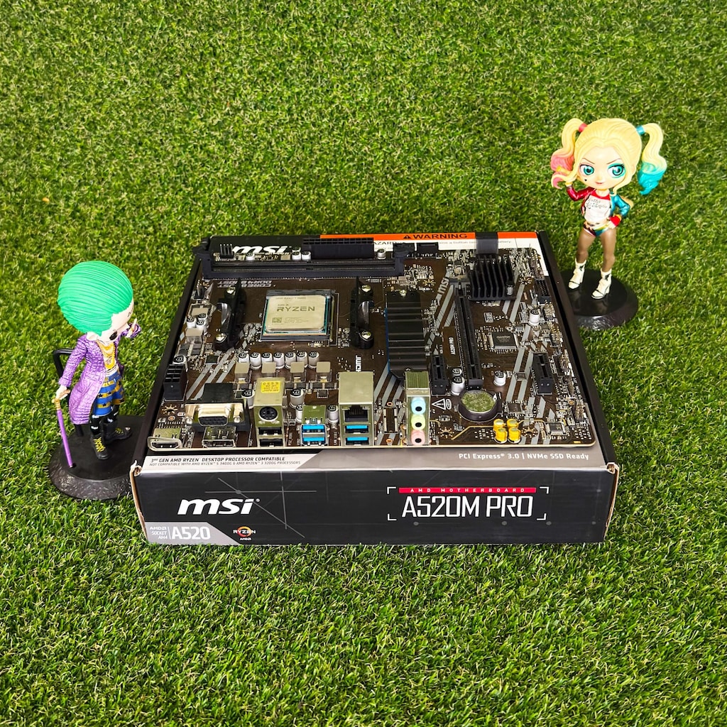 AMD RYZEN 5 5600G + MSI A520M PRO - 4