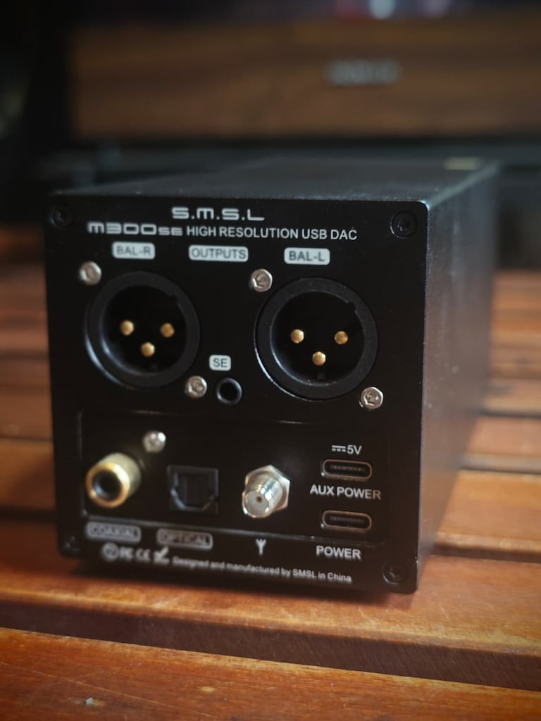 SMSL M300se HiFi XLR DAC 32-bit/768kHz Yüksek Çözünürlüklü Ses - 10