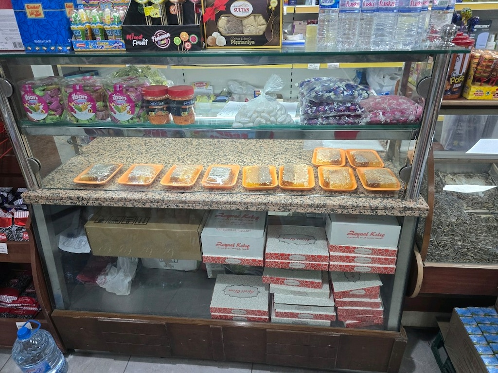 kasap şarküteri reyon dolap + tatlı tezgahı ışıklı - 5