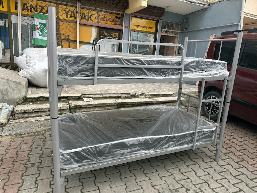 METAL GRI RANZA 2 YATAK FİYATA DAHİLDİR ÜCRETSİZ TESLIMAT - 9