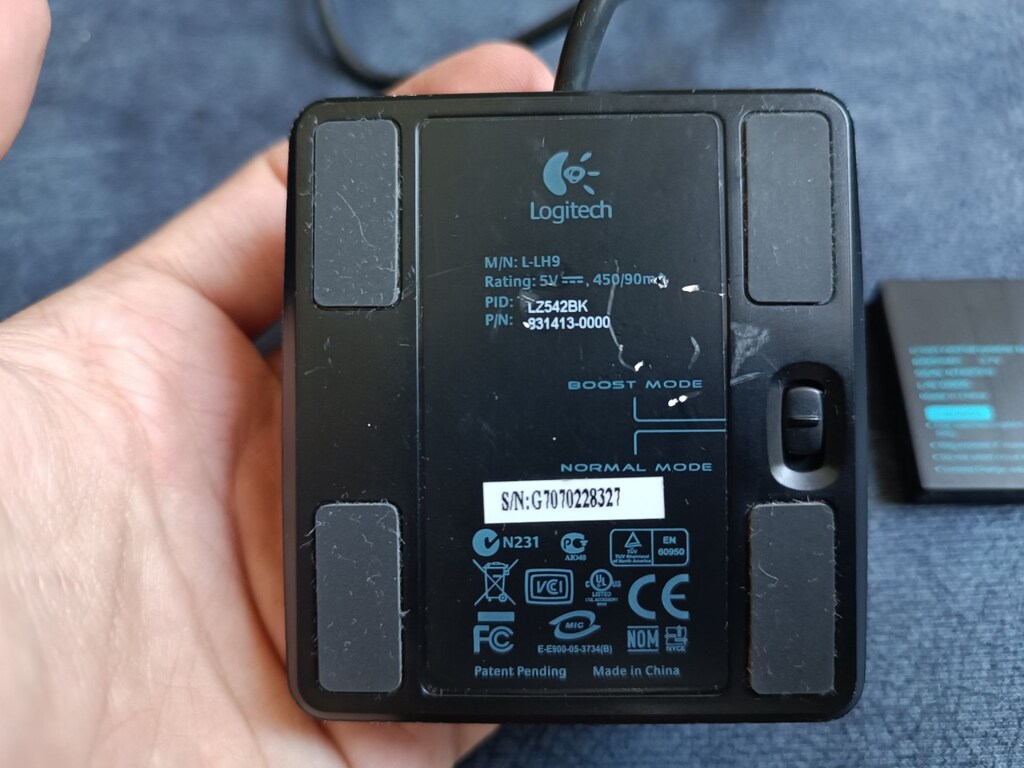 Logitech L-LH9 Şarj Cihazı + Pil - 5