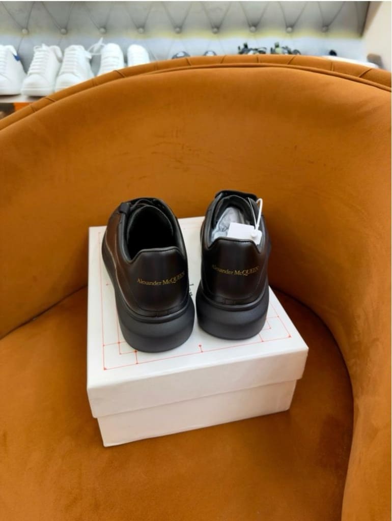 Alexander McQueen Siyah-Beyaz Sneaker 42 - 4