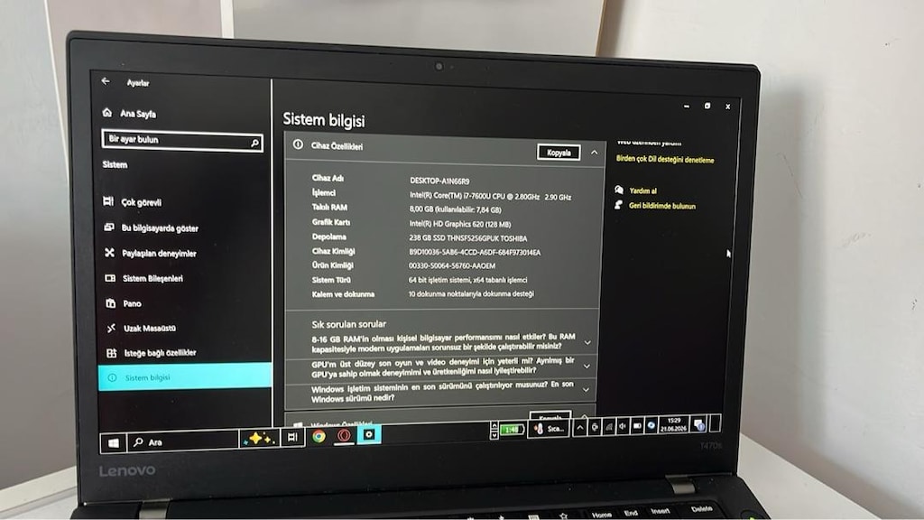 lenovo thinkpad bilgisayar - 6
