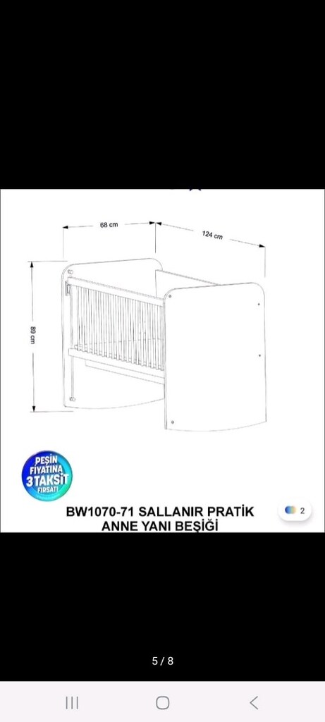 ÇOCUK BEBEK YATAK - 5