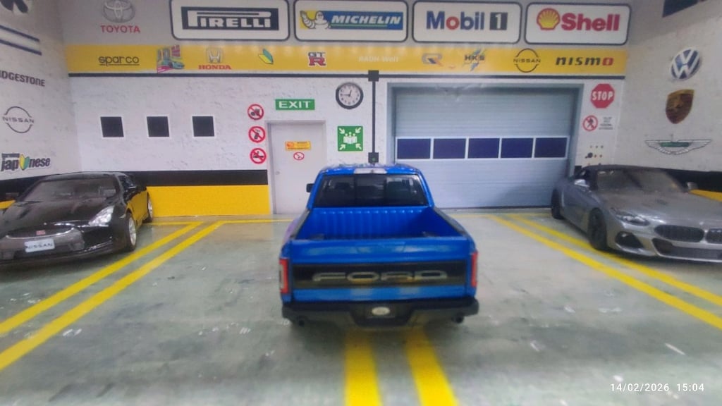 Ford Raptor 2022 modeli metal diecast oyuncak araba - 7