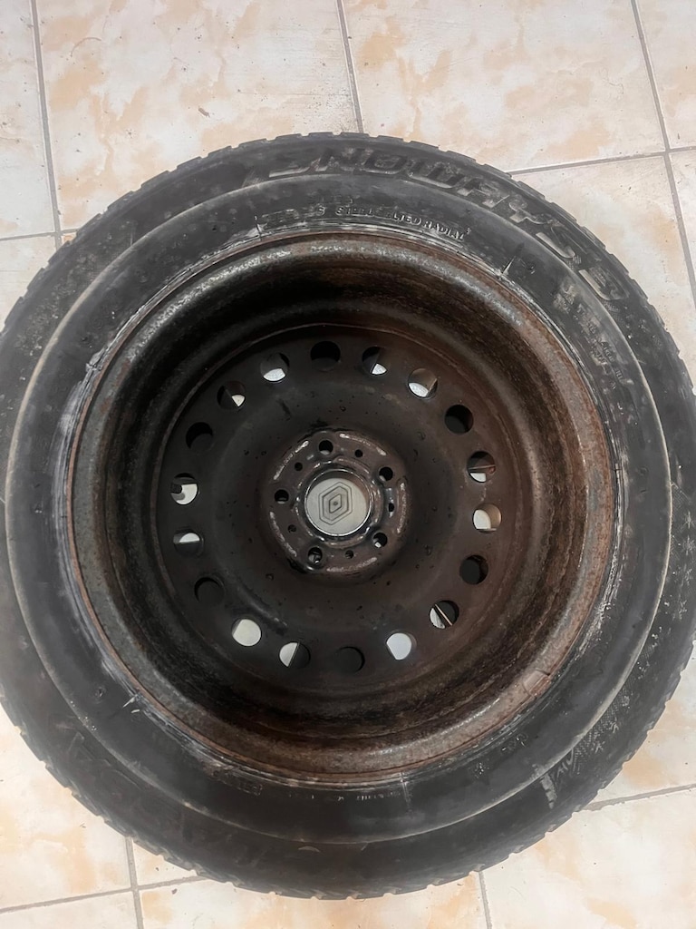 RENAULT ORİJİNAL 15 JANT + 185/65 R15 LASTİK TAKIMI – 4 ADET - 3