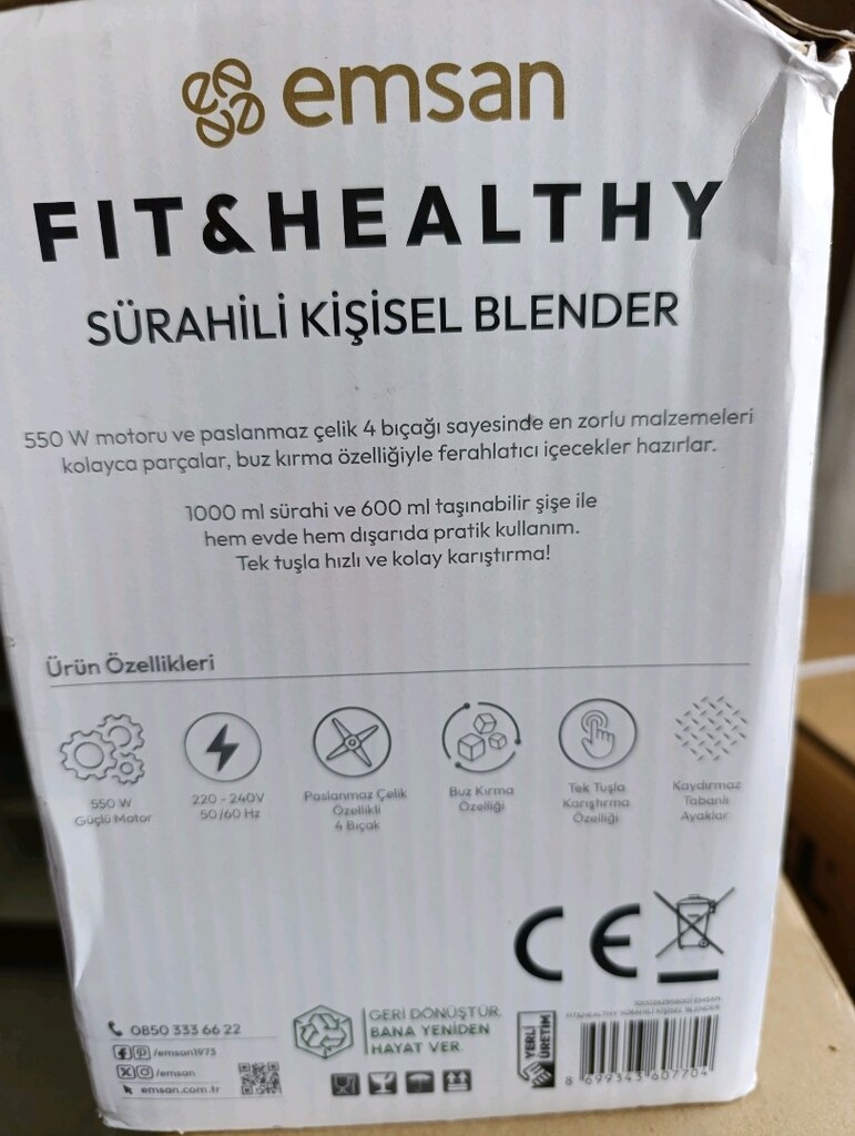 Emsan FithHealty kişisel surahili Blender - 2