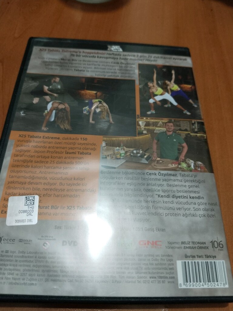 YENİ KUTUSUNDA ORJİNAL DVD YABANCİ FİLM ALBÜMÜ 25 DAKİKADA 500 KALORİ - 2