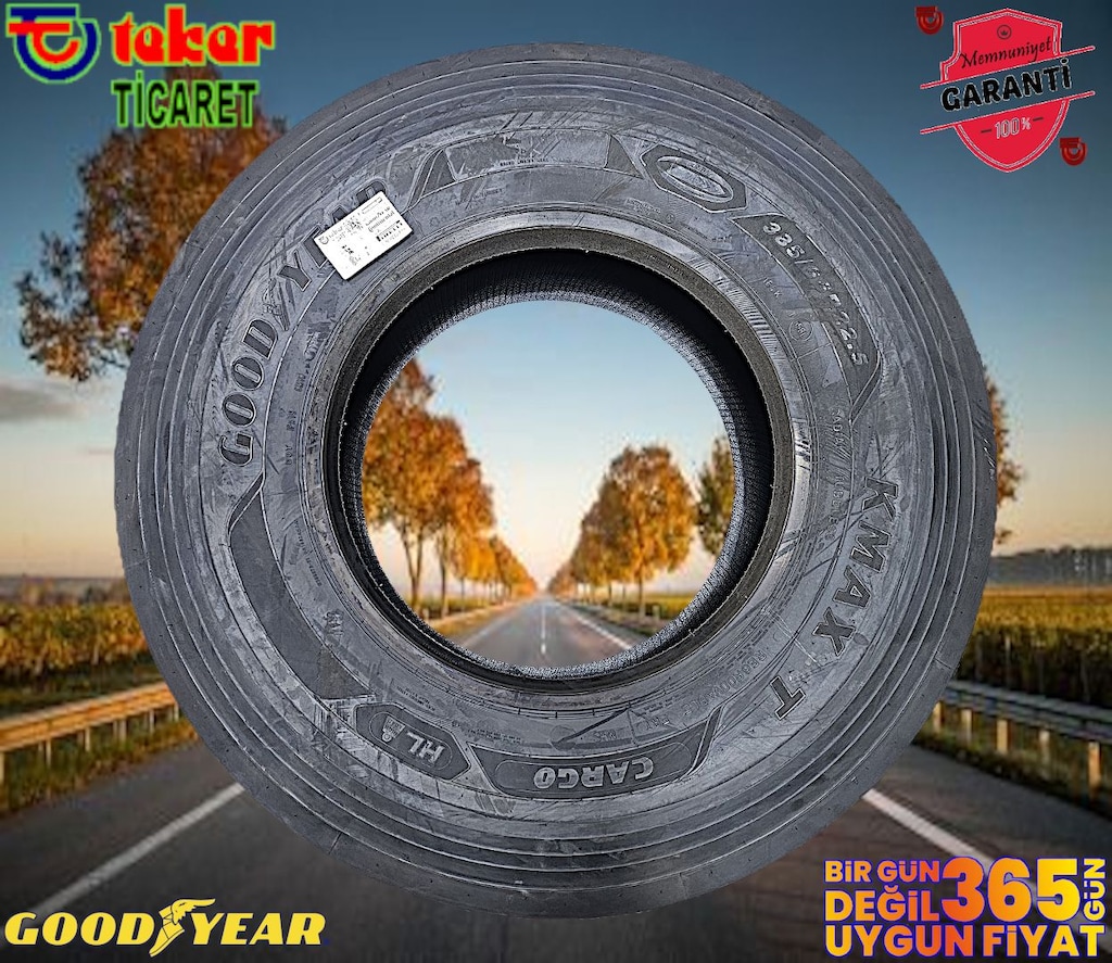 385 65 22 5 GOODYEAR KMAX T CARGO M+S #KAMYON DORSE# TEKER TİCARET - 2
