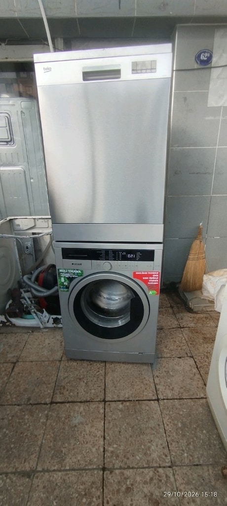 Beko bulaşık makinesi arçelik Çamaşır Makinesi Seti - 4