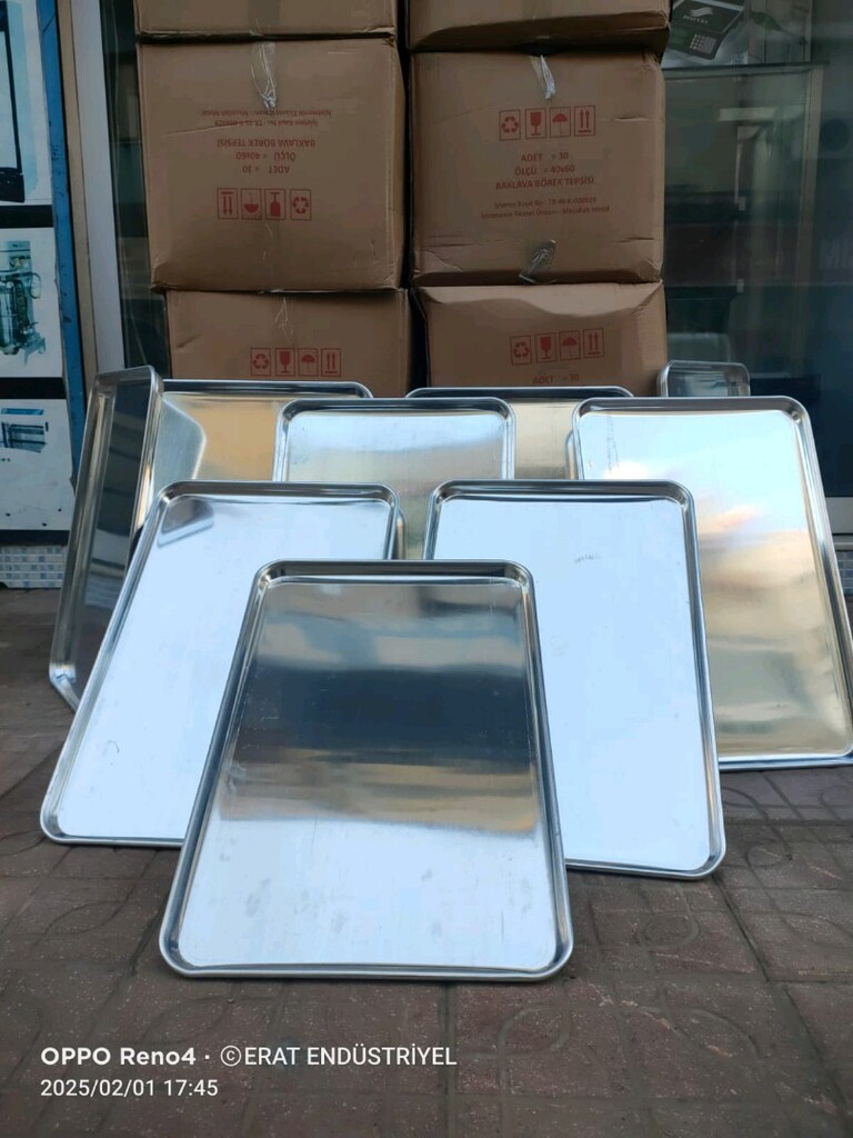 börek tavası fırıncı tavası 40 60 tava Boyoz poğaça tavası - 7
