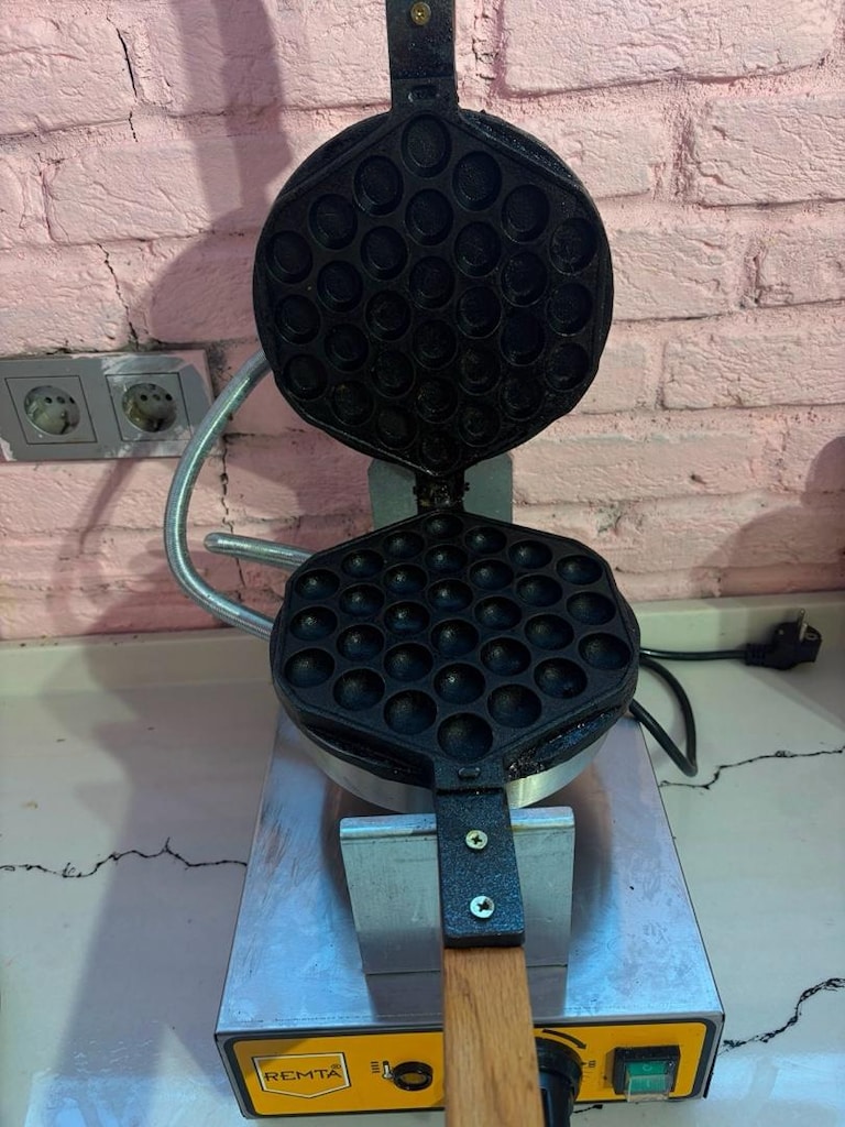 GARANTİLİ 1 HAFTA KULLANILMIŞ BUBBLE WAFFLE MAKİNESİ - 3