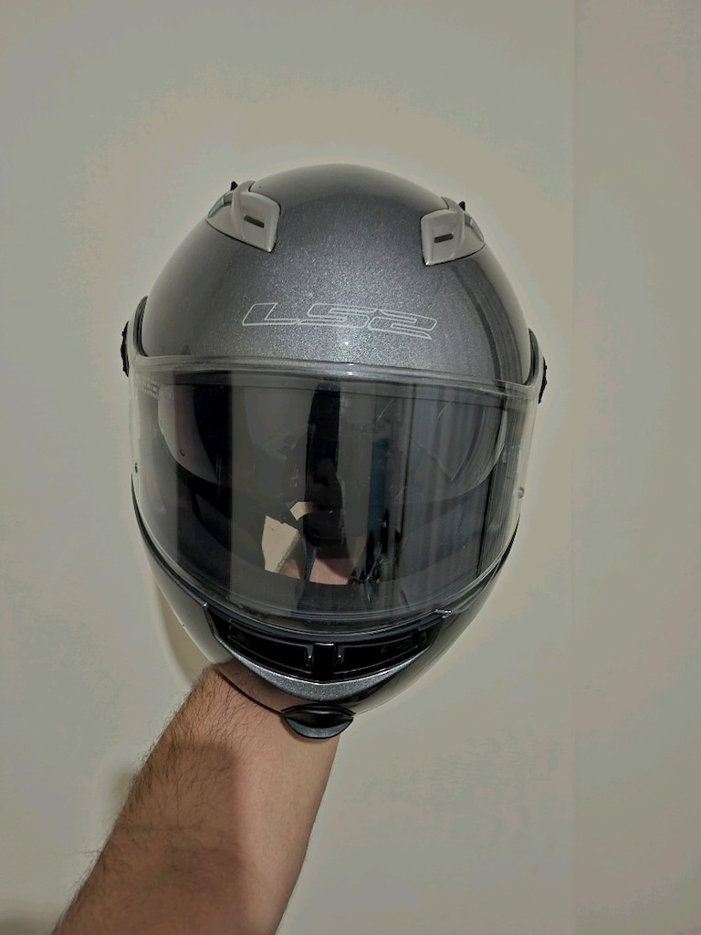 Ls2 Guroni Çene Açılır Motorcu Kaskı Güneş Vizörlü XL Beden - 3