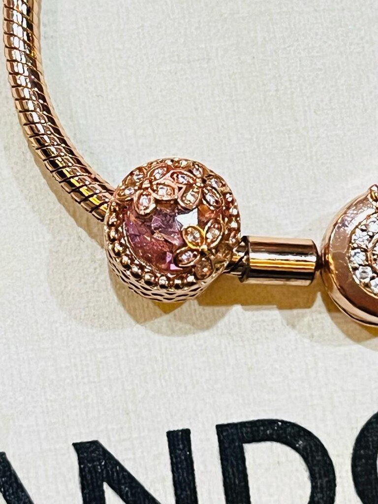 pandora rose charm - 6