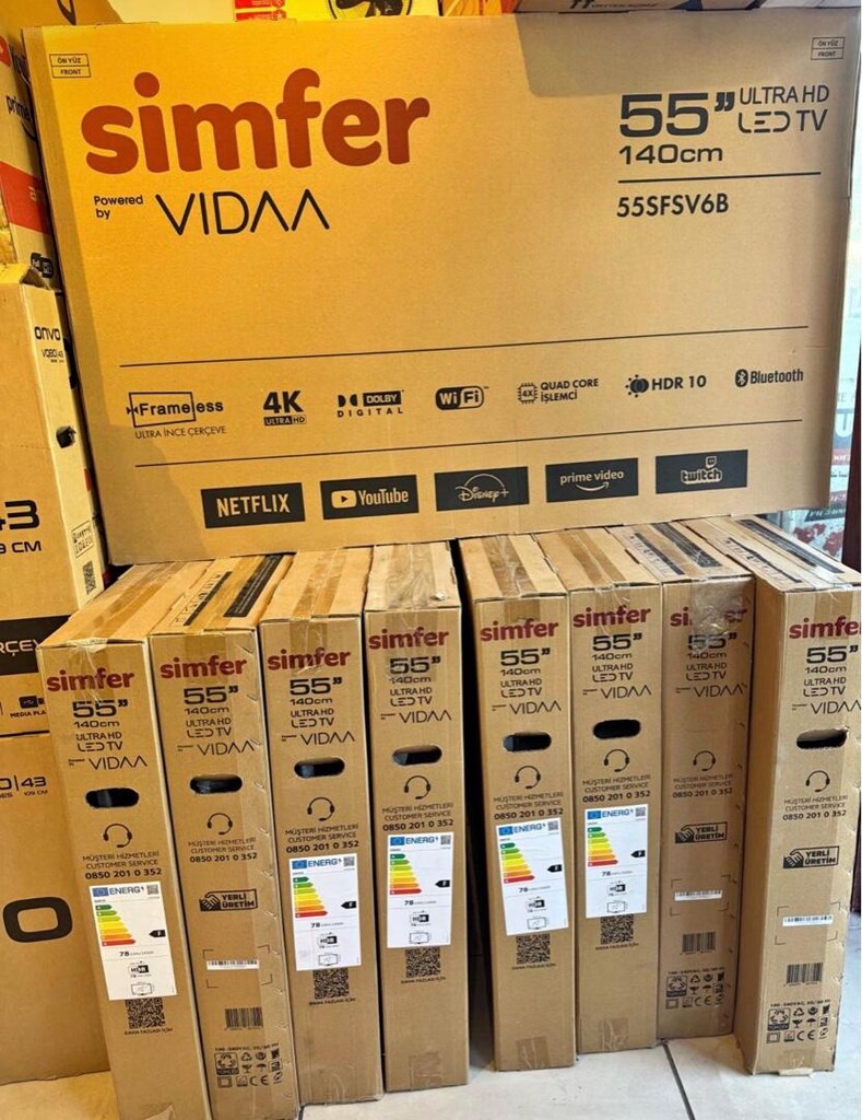 Simfer 55 inç 140 ekran televizyon kampanyada - 3