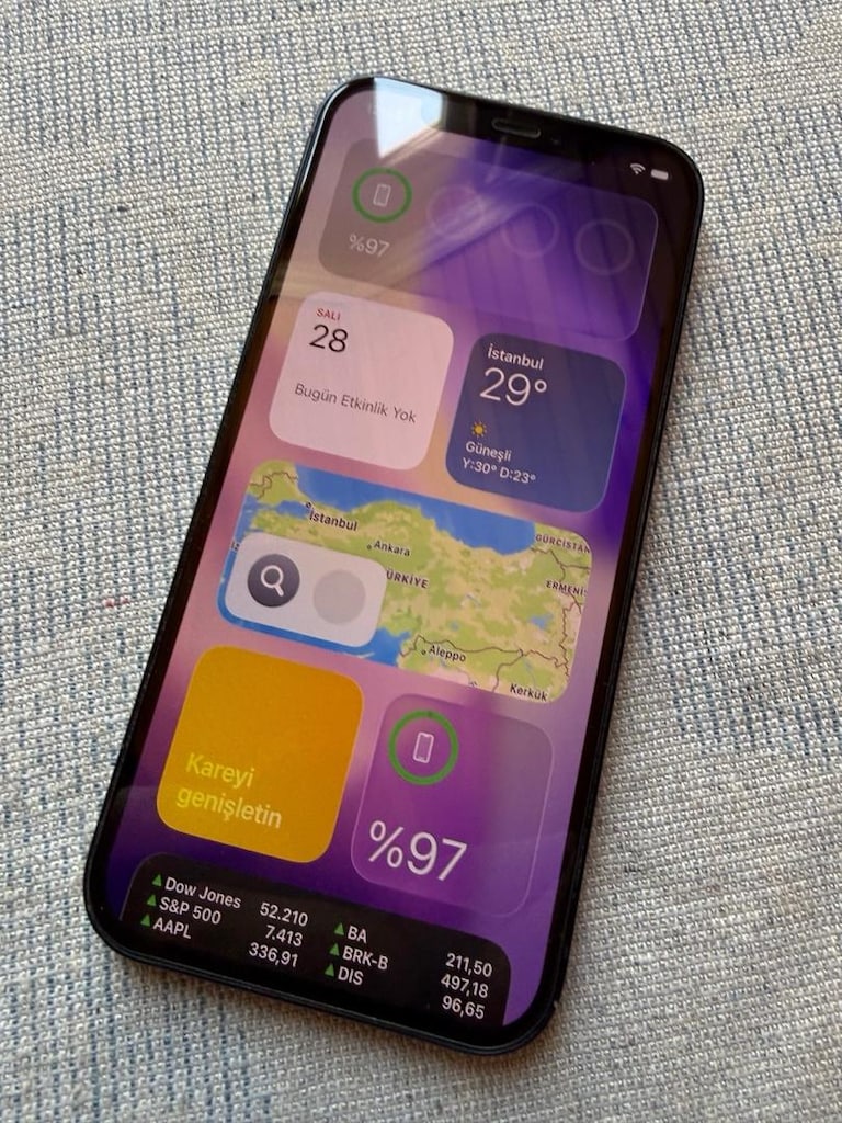 iPhone 12 128 GB YURT İÇİ YENİLENMİŞ CİHAZ FATURASI VAR - 4