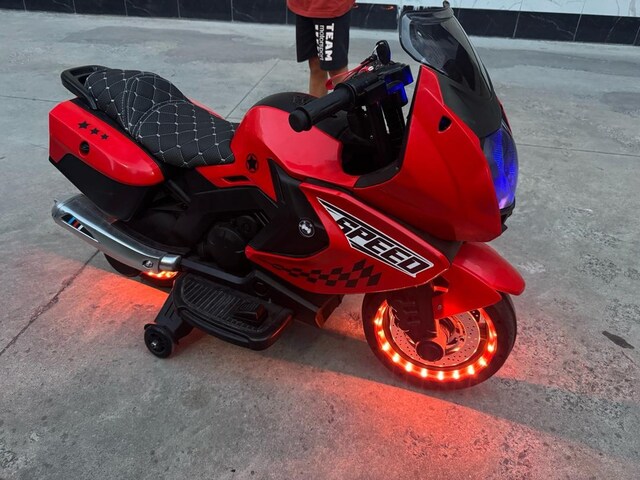 Akülü çoçuk motorsiklet