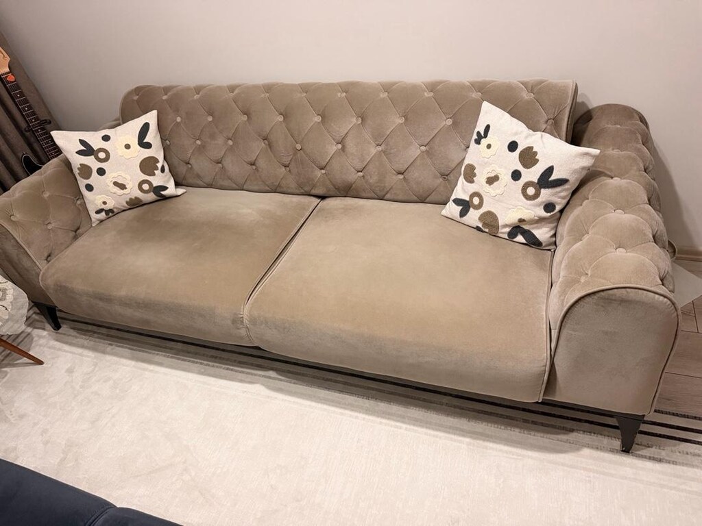 temiz 2 adet 3 lü koltuk - 3