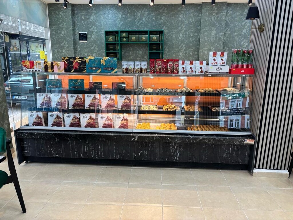 Pastane Kuru pasta vitrini tezgahı - 5
