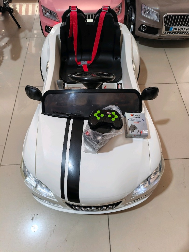 (AnkaCar çocuk oto galeri)12+12 3 İLERİ 2 MOTORLU PİLSAN AKÜLÜ ARABA - 9