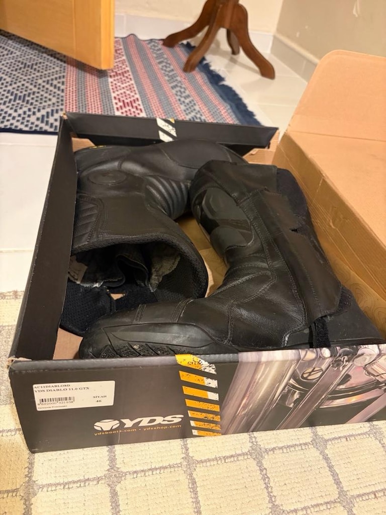 Yds Diablo 11.0 Gore-Tex Motosiklet Çizmesi Botu - 3