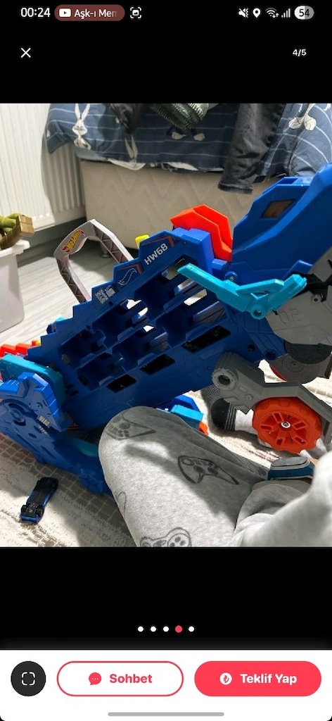 hotweels ultimate trex tır - 5
