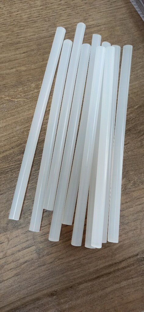 20 Watt sıcak silikon tabancası, 10 adet 15cm çubuk silikon - 5