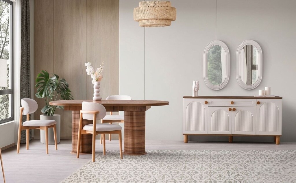 Sıfır , %100 MDF , Modern Bohem Açılan Masa - Aytaşı , Siyah - 19