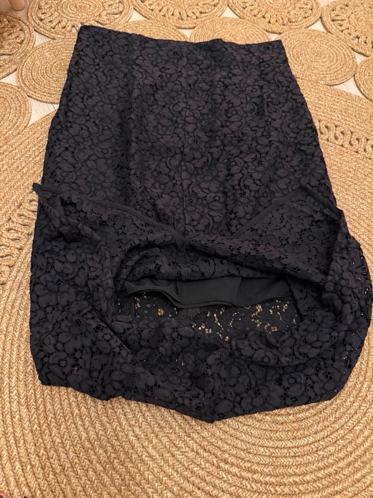 zara siyah dantel etek - 3