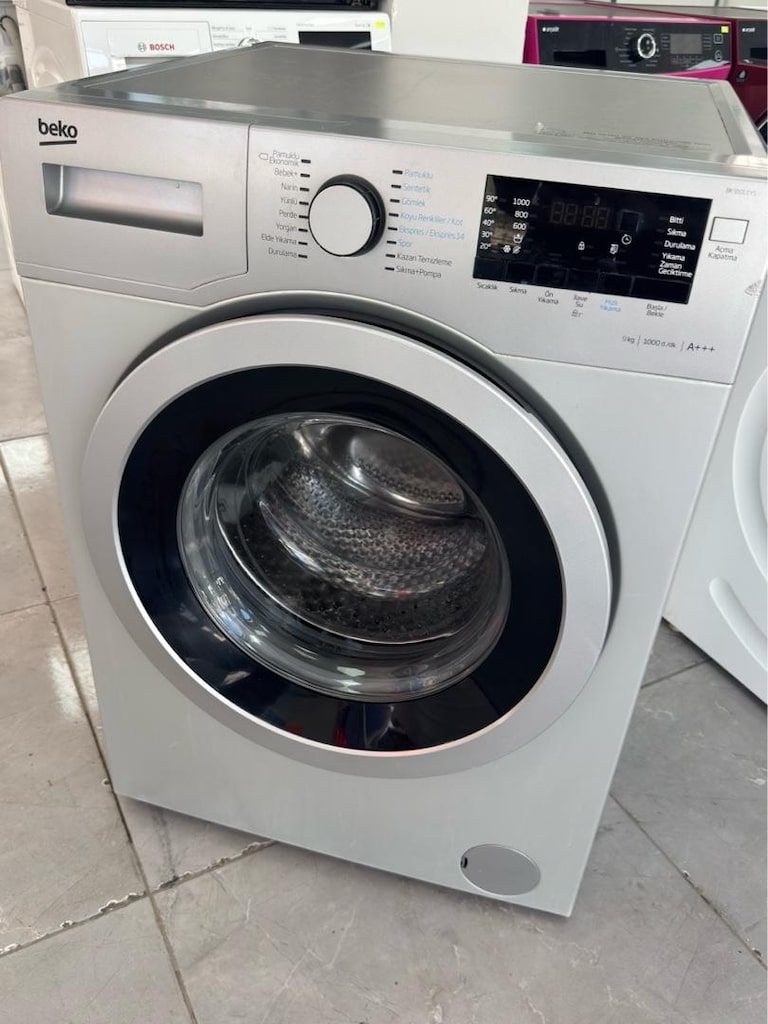 Beko 9 kg A+++ Enerji İNVERTIR Çamaşır makinesi ADRESE TESLİM - 5
