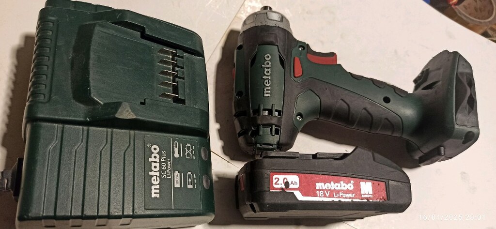 ORİJİNAL METABO 18 VOLT BEATS UÇLU ŞARJLI MATKAP - 13