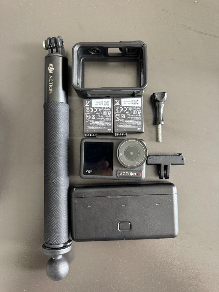 ÇİZİKSİZ TEMİZ DJI OSMO ACTION 4 ADVENTURE COMBO - 3