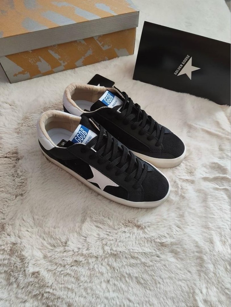 ‼‼‼GOLDEN GOOSE SUPERSTAR SİYAH UNISEX - 3