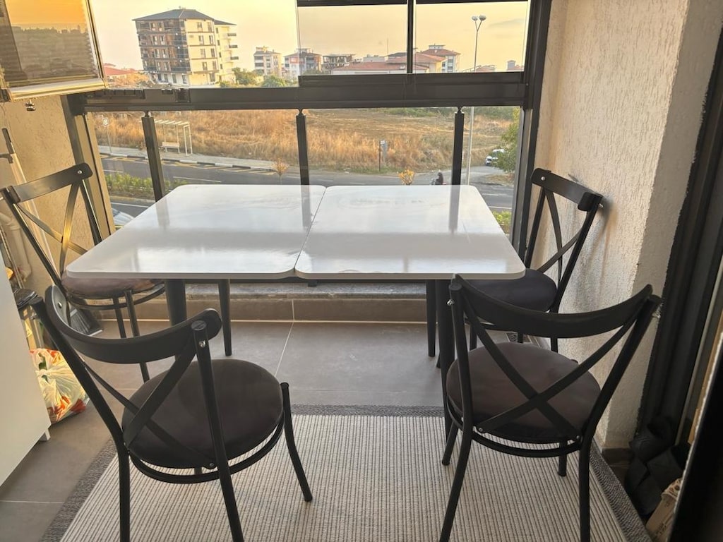 Balkon takımı mutfak masa sandalye - 4