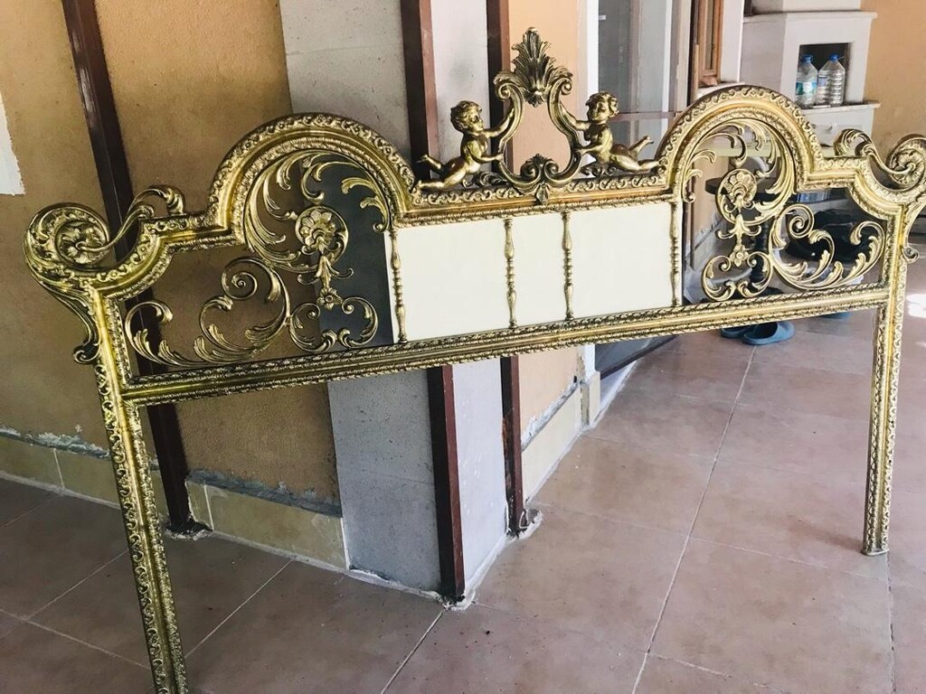 Pirinç mete bronz yatak odasıtakımı - 12