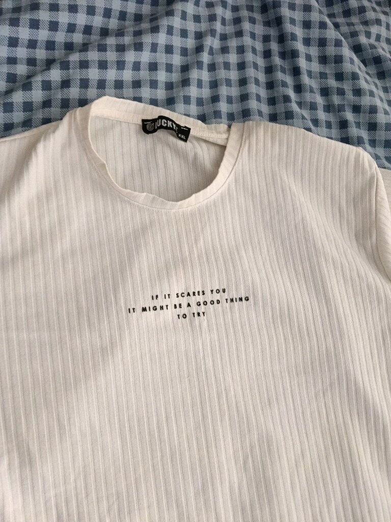 Beyaz Kısa Kollu T-shirt - 3