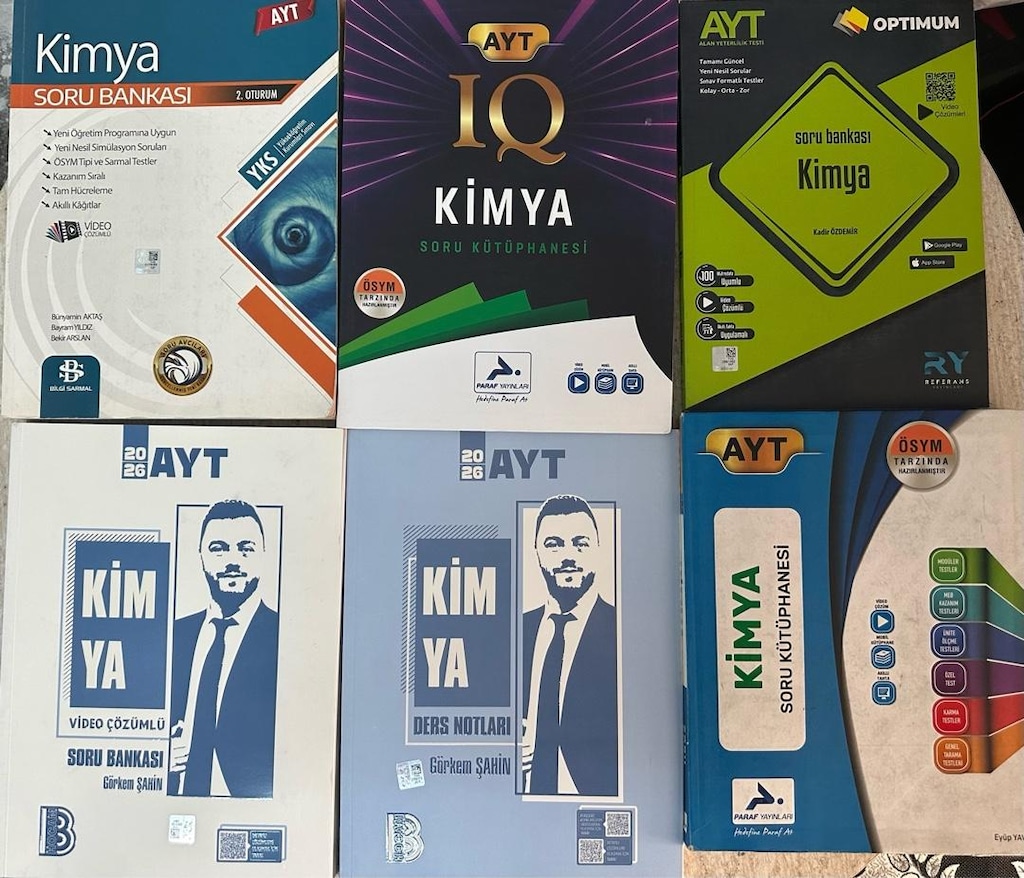 YKS TEST KİTAPLARI - 2