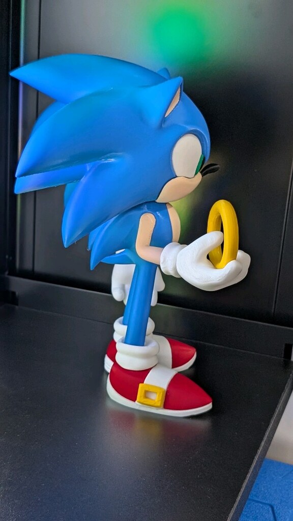 Dev Sonic Figür 3D baskılab_ankara - 4
