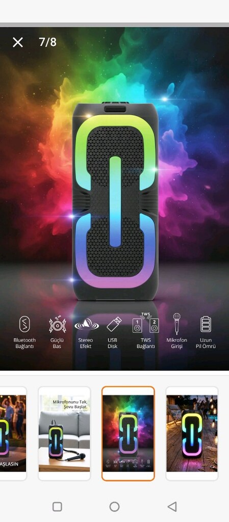 BLUETOOTH SPEAKER PİRHANA - 5