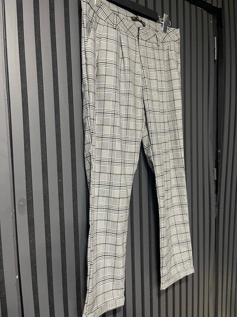 BEBE PLUS EKRU KUMAŞ PANTOLON - 3