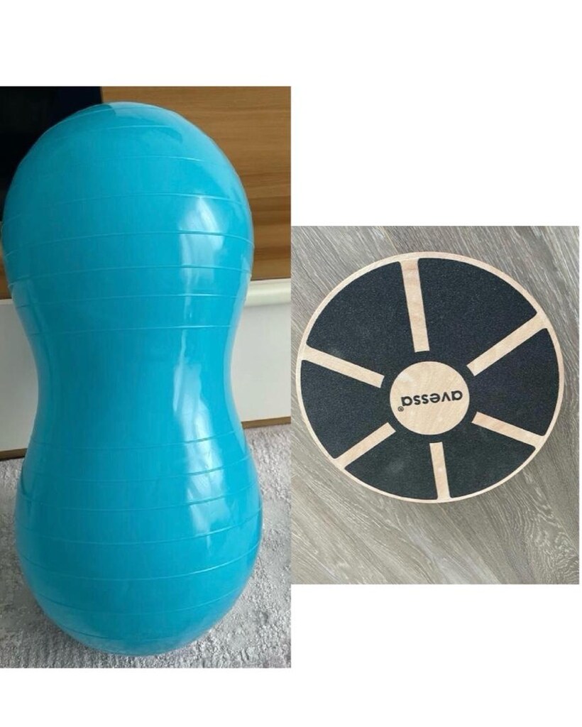 delta pilates topu ve avessa denge tahtası