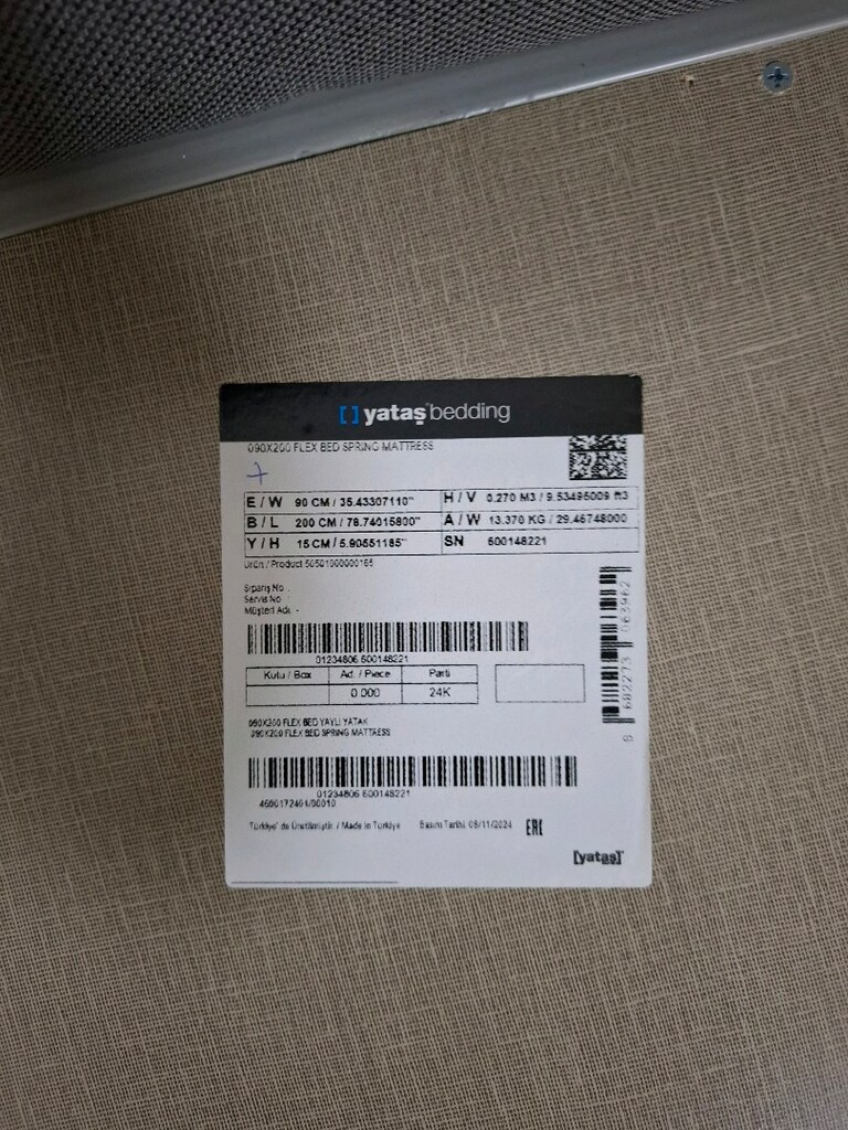 Yataş katlanabilir flexbed yatak - 6