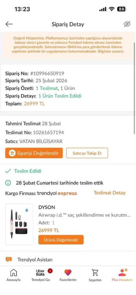 Dyson Airwrap i.d. (garantili, vatan bilgisayardan alındı) - 5