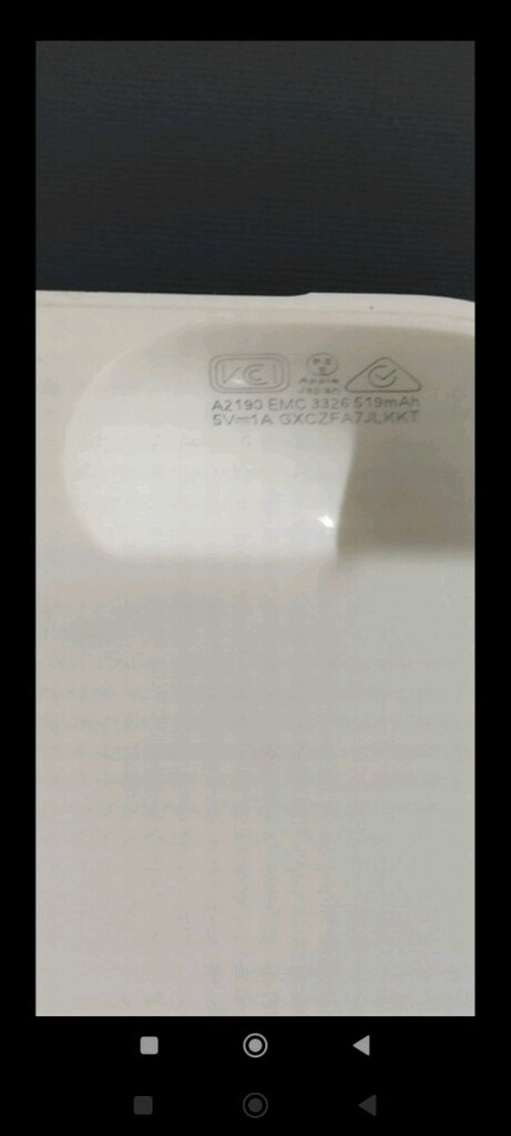 airpods boş kutu ve şarj kablosu - 8
