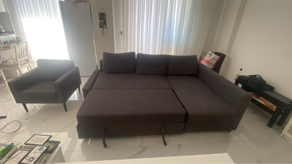 ikea L koltuk takımı ve tekli koltuk satlık - 2