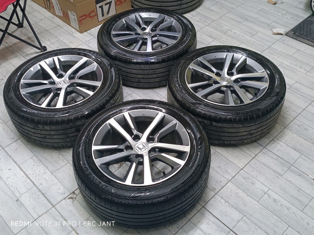 16 - 5x114.3 HONDA CİVİC Fe1 ORJİNAL JANT LASTİK TAKİMİ - 2