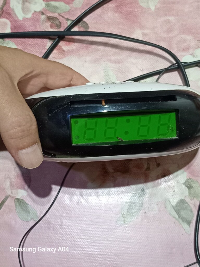 Minton Masa saati, alarm ve radyolu - 3