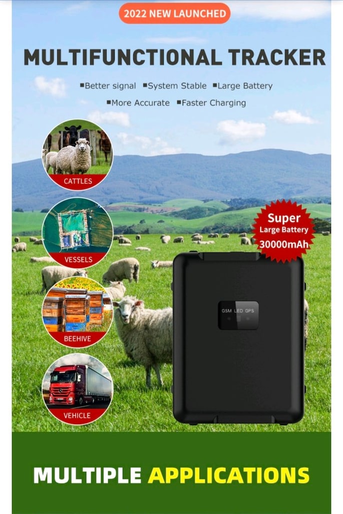 Reachfar rf-v55+ 30.000 Mah Gps takip cihazı - 3